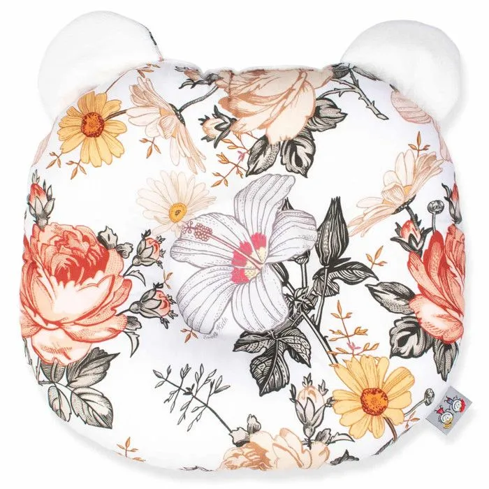 Coussin morphologique de maintien anti tête plate  Écru 30 cm x 25 cm-0