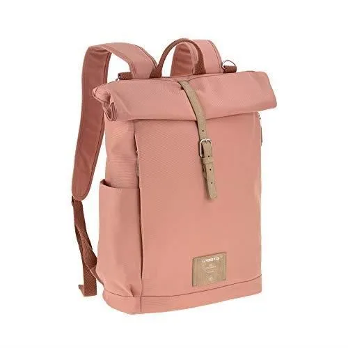 Sac à dos à langer LÄSSIG - Modèle 110302533 - Rose - Quotidien - Bandoulière-1
