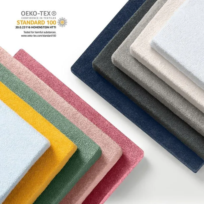 Laleni Tissu Eponge - Drap Housse 50x89 cm - Lot de 1 - pour Lit Bebe - Drap Housse Absorbant - Certifie Oeko-Tex 100 - Blanc-1