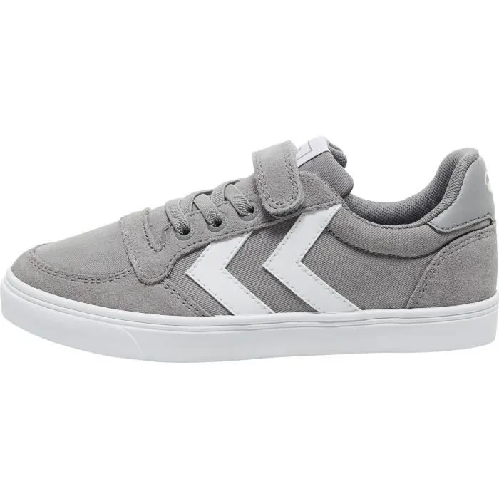 Chaussures multisports - Hummel - Slimmer Stadil Low - Blanc - Garçon - Enfant-0