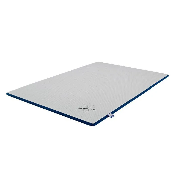 Surmatelas 140x190x5cm CLOUDY Premium - Mousse à Mémoire de Forme et Tissu Respirant - Soutien très moelleux - Morphea-1