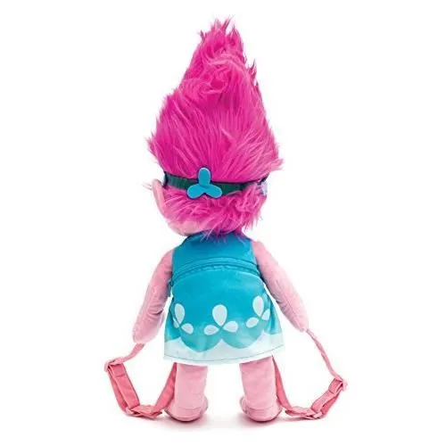 Sac à Dos - Trolls - Poppy - Rose - 23 x 12 x 54 cm - Enfant - Mixte-1