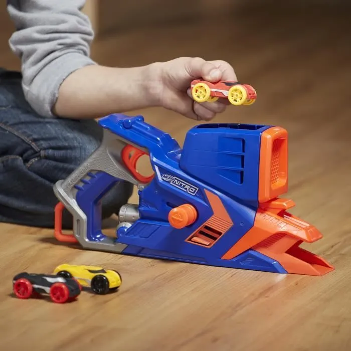 NERF NITRO - Flashfury Chaos - Lanceur de Voitures pour Enfant de 5 ans et plus-1
