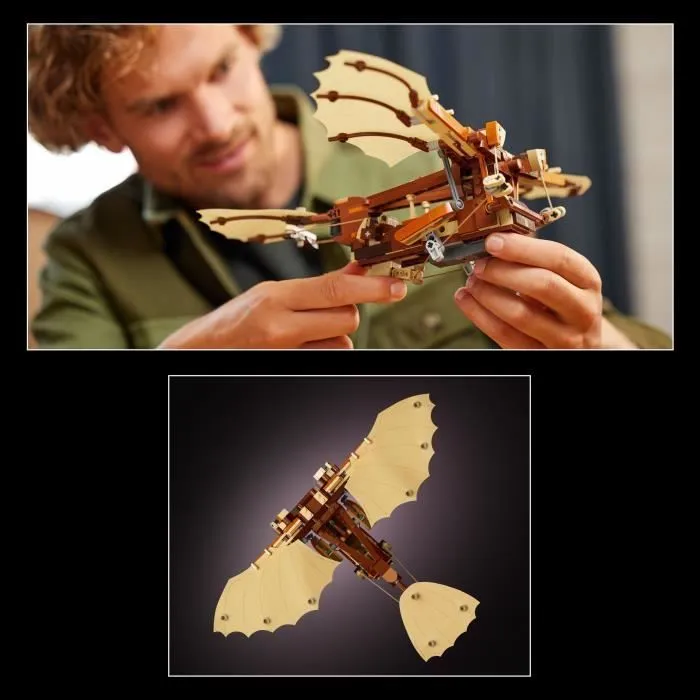 LEGO Icons 10363 La machine volante de Léonard de Vinci - Décoration pour adultes-3