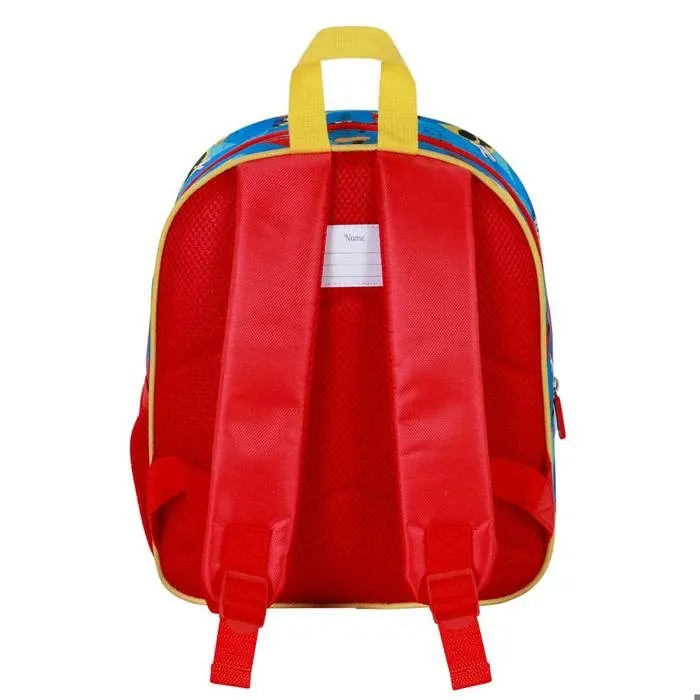 Sac à Dos 3D Elite - Disney Mickey Mouse Scooter - Bleu - Taille Unique-2