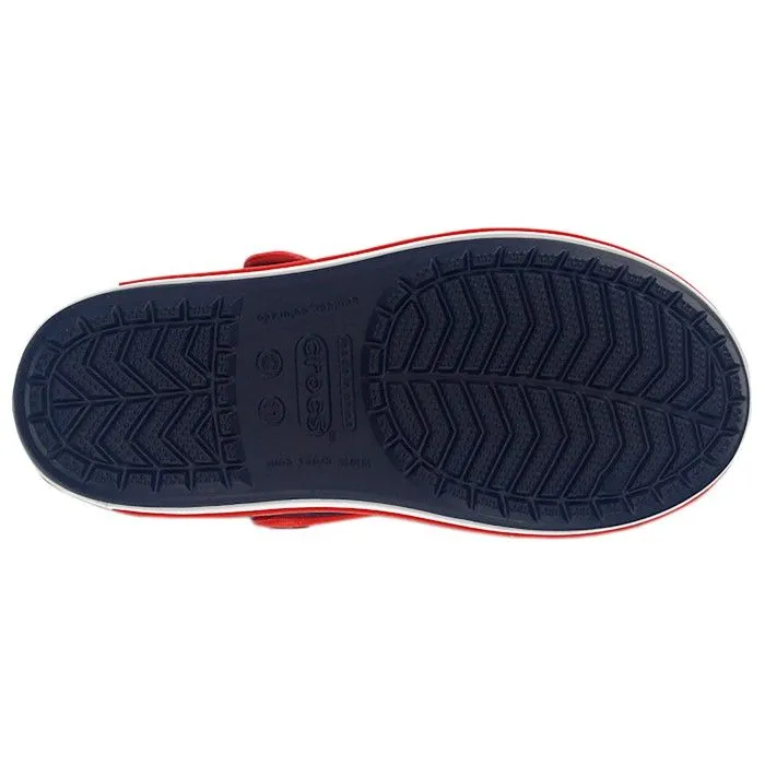 Sandales enfant - Crocs - Crocband - Relaxed Fit - Bleu - Système de fermeture scratch-4