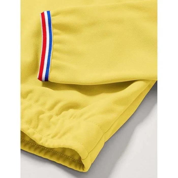 Sweat à Capuche - Le Coq Sportif - Training N1 - Jaune Original - Manches Longues - Col Capuche-3