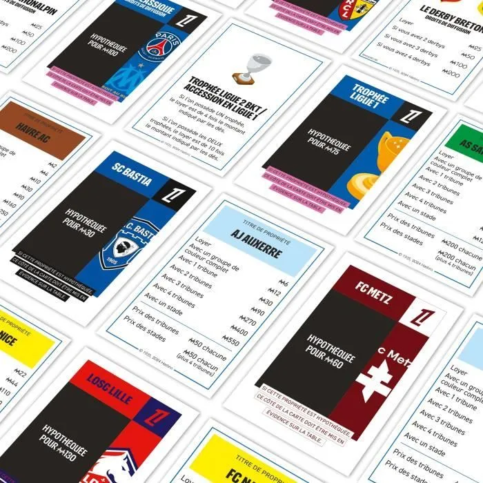 Monopoly Ligue 1 - Plongez dans l'univers du football français, Jeu de société - WINNING MOVES-4
