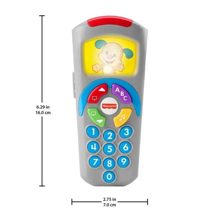 Fisher-Price-La Télécommande de Puppy-Jouet d’éveil musical pour bébés HXB87-7