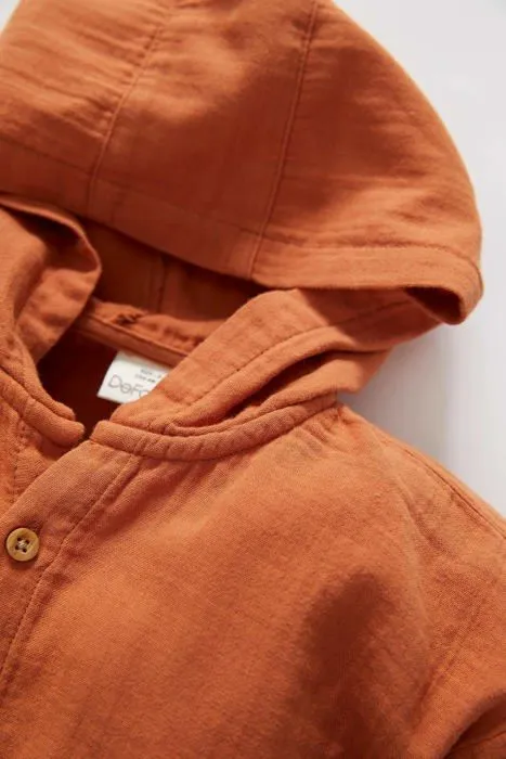 Coffret textile Defacto - Z3059A2 - , Chemise Tunique bebe garcon, Orange,-1