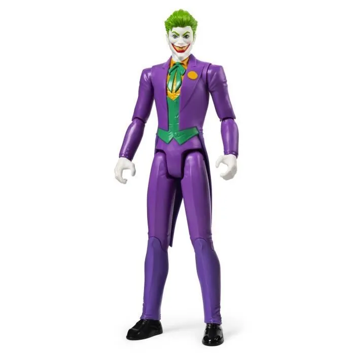 Figurine Joker 30 cm - Batman - SPIN MASTER - Figurine articulée grand format - Blanc-3