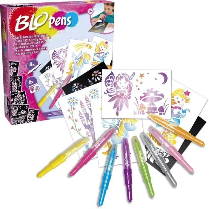 LANSAY - BLOPENS® - Set d'Activités Féeriques - Dès 5 ans-0