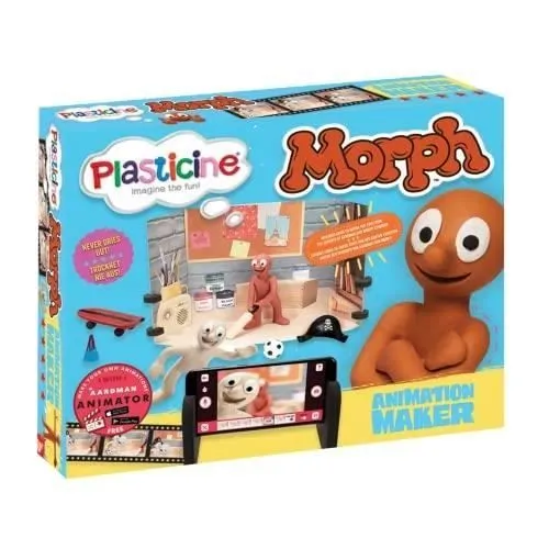 Jouet créatif - PLASTICINE - Animation Maker - Ensemble emblématique de table Morph - Multicolore-0