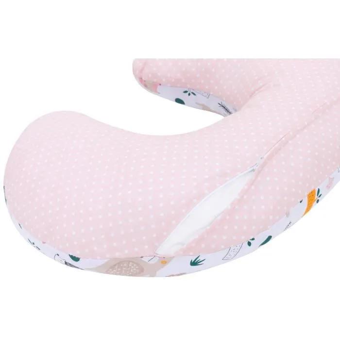 Bellochi Coussin D'allaitement avec Housse Coussin Allaitement 40x60 cm - Certificat - 100% Coton - Forêt-2