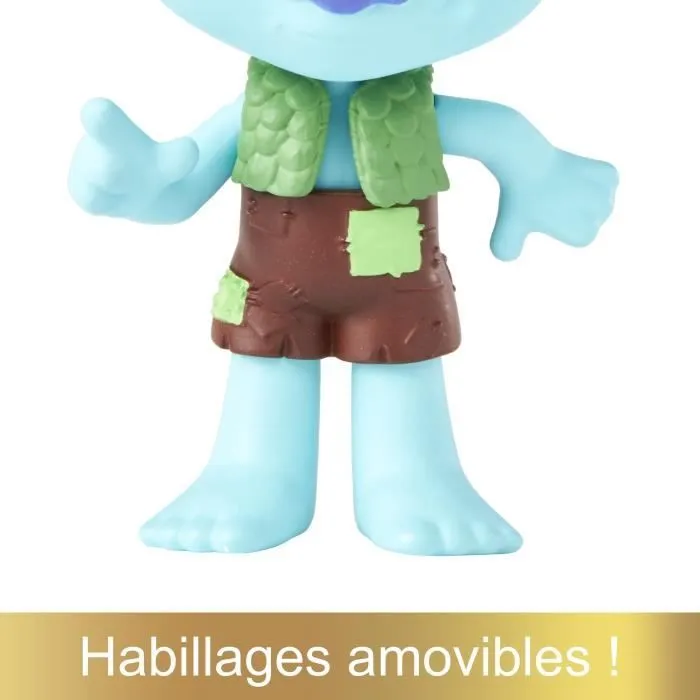 FIGURINE BRANCHE - MATTEL - HNF08 - POUPEE MANNEQUIN TROLLS-6