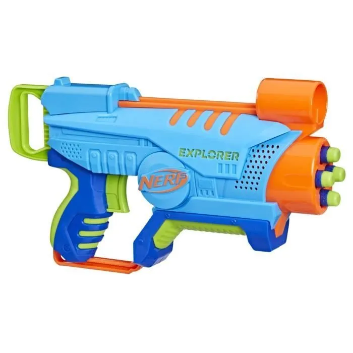Nerf Elite Junior - NERF - Explorer Easy-Play - 8 fléchettes incluses - Pour enfants à partir de 6 ans-2