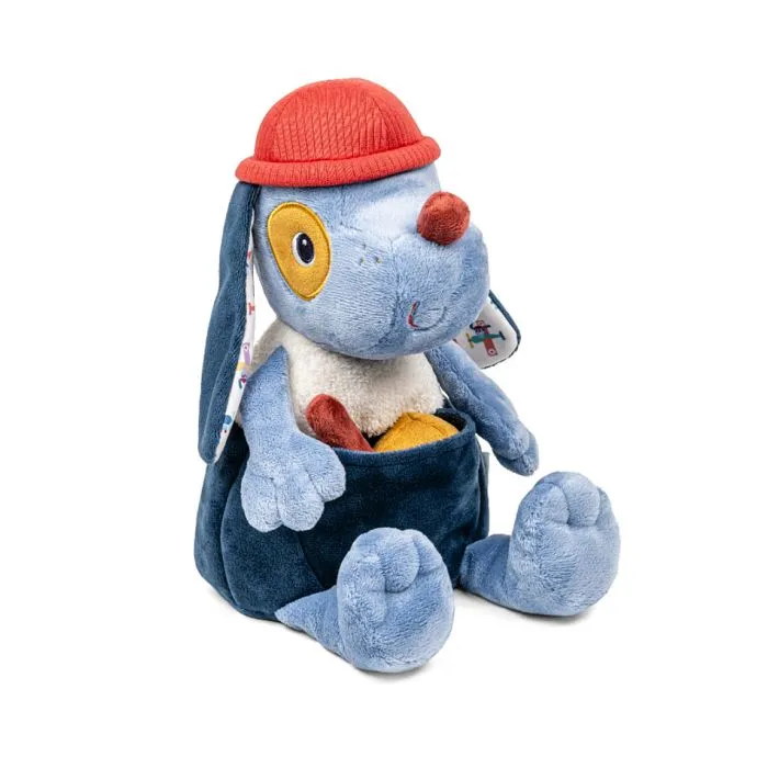 Peluche - Lilliputiens - Jules Bricoleur - 3 accessoires - Lavable en machine - 14x18x26 cm-2