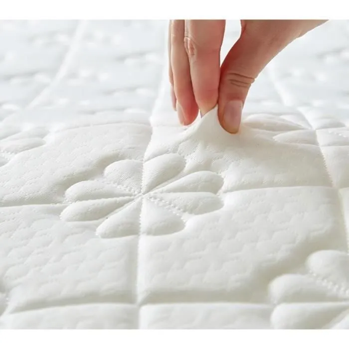Matelas 90x190 cm mémoire de forme et ressorts ensachés - épaisseur 18cm- 8 zones de confort mousse mémoire adaptative-2