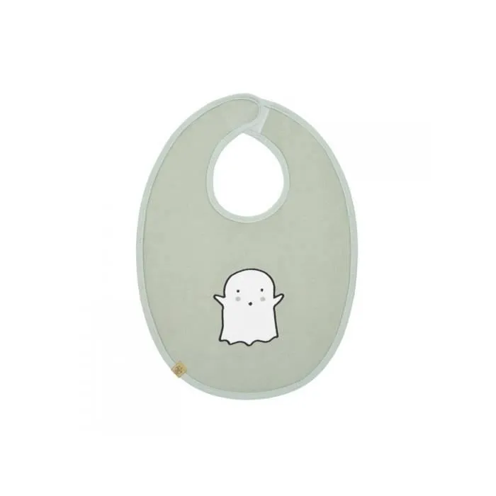 Bavoirs éponge médium - LASSIG - Little Spookie - Mixte - Vert - olive-0
