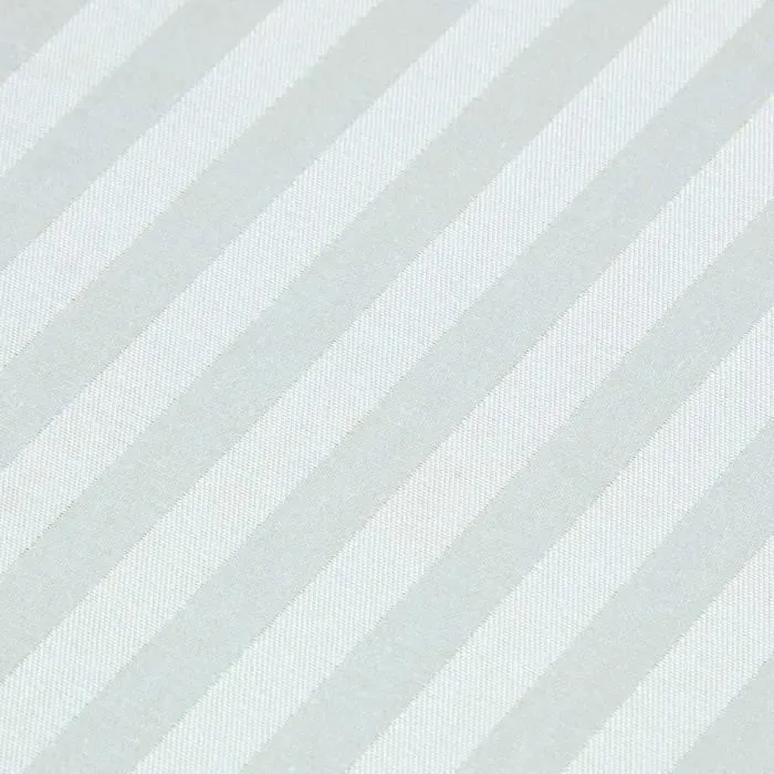 Drap-housse - Homescapes - 180 x 200 cm - 100% coton égyptien - 330 fils - Rayé bleu-2