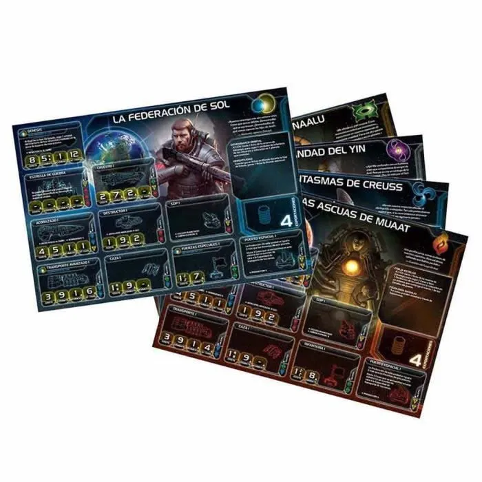 Jeu de société - ASMODEE - Twilight Imperium Quatrième Edition - Espagnol, Couleur - Jeu de plateau-3