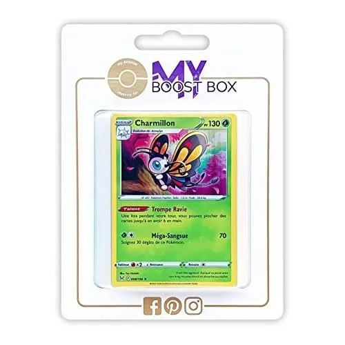 CHARMILLON 8-196 HOLO - MYBOOST X EPEE ET BOUCLIER 11 ORIGINE PERDUE-0
