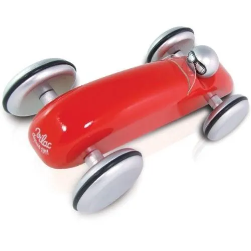 Véhicule miniature en bois laqué rouge - VILAC - Speedster 2288R - Pour enfant de 3 ans et plus-0