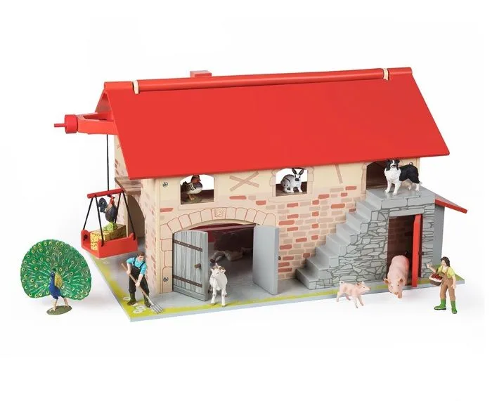 Ferme en bois - PAPO - La grande ferme - Mixte - A partir de 3 ans-3