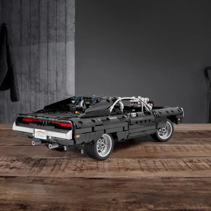 LEGO® Technic 42111 La Dodge Charger de Dom, Maquette Voiture de Course à Construire Fast and Furious, Idée Cadeau-2