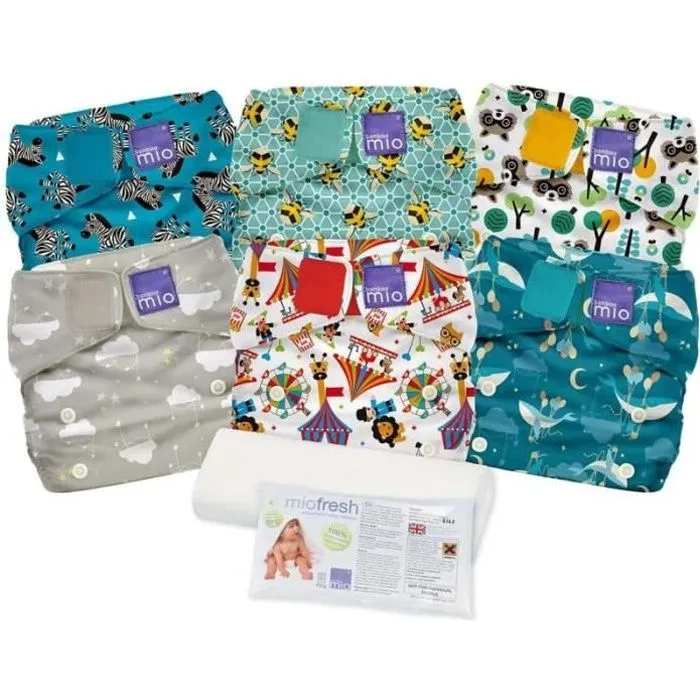 Bambino NKSOX MIX2 Mio Miosolo Pack de Couches Lavables Mixte-0