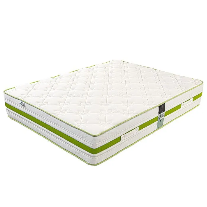 Matelas 140x190 cm, Rêverie, 30cm, mémoire de forme, indépendance du couchage, face été/hiver-0