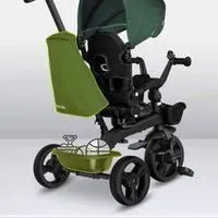 Tricycle évolutif LIONELO Kori - Siège réversible & réglable - Roue libre - Vert-3