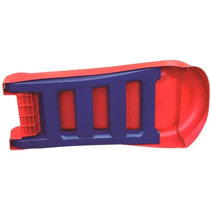 Toboggan Pliant En Plastique Junior - Rouge/Bleu - 1,31 X 0,48 X 0,72 M-3