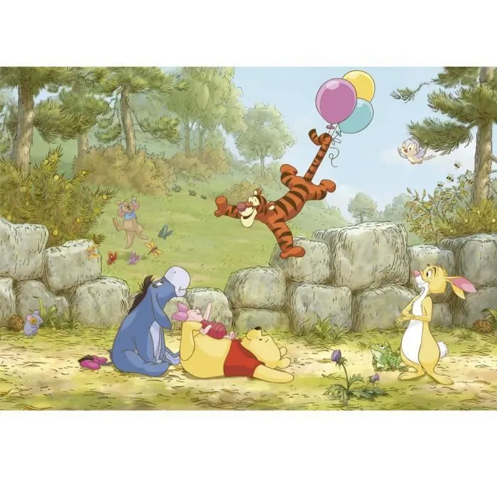 Papier peint Winnie l'Ourson Ballon Disney 368X254 CM-2