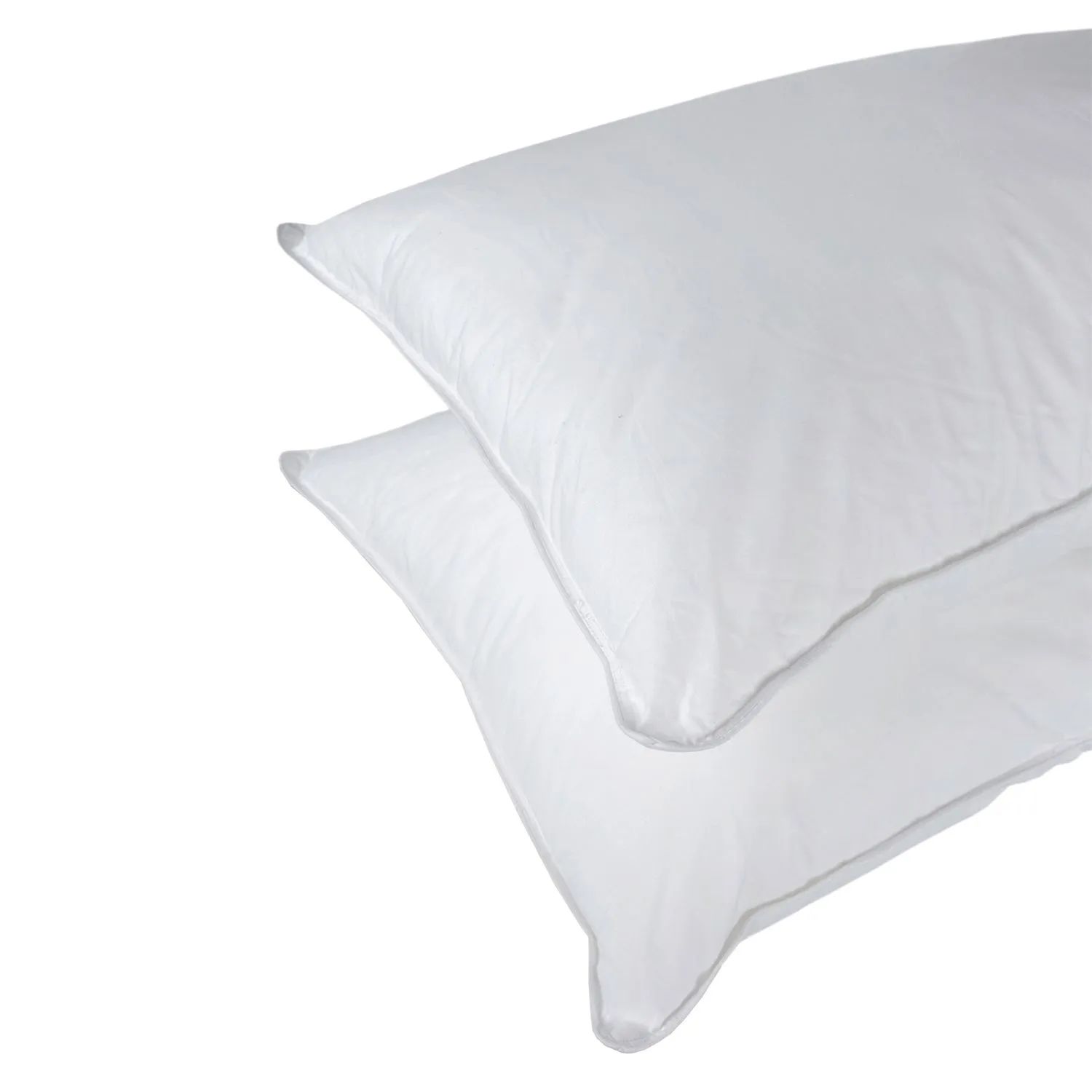 Oreiller rectangulaire - HOMESCAPES - Ultra Doux - 100% Microfibre - Lot de 2 - 50 x 75 cm-3