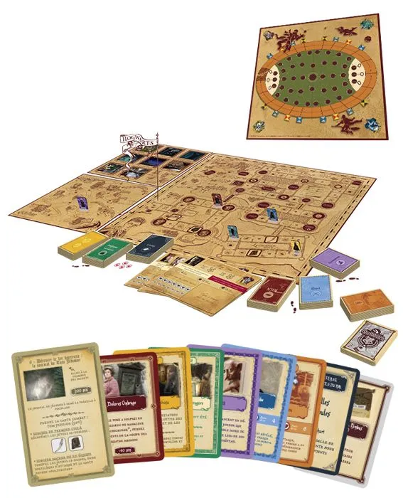 HARRY POTTER Une année à Poudlard - Jeu de société-2