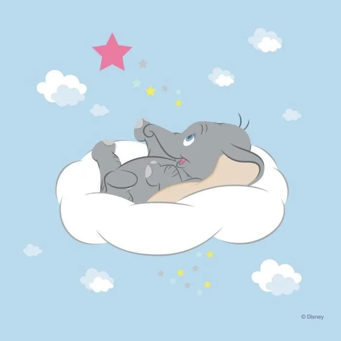 Coussin - Disney - Dumbo - Multicolor - 40cm x 40cm - Enfant-1