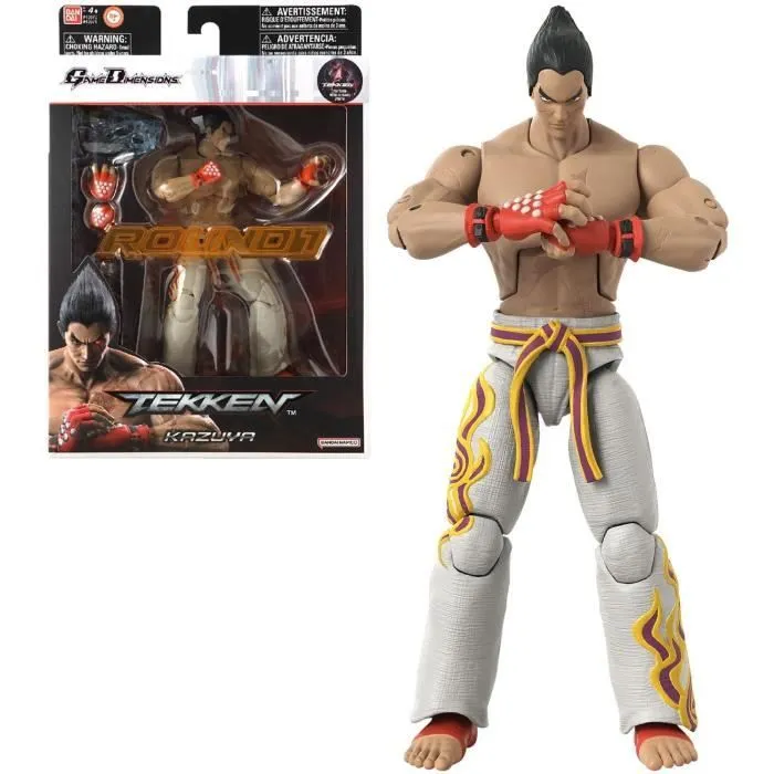 Figurine d'action Tekken - Bandai - Kazuya Mishima - 17 cm-2