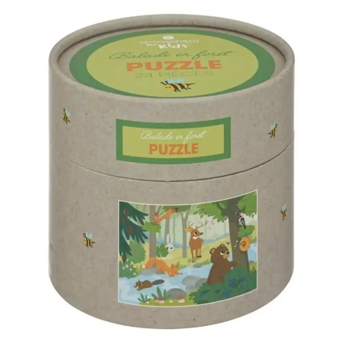 Puzzle Enfant 24 Pièces "Forêt" 30cm Vert-1