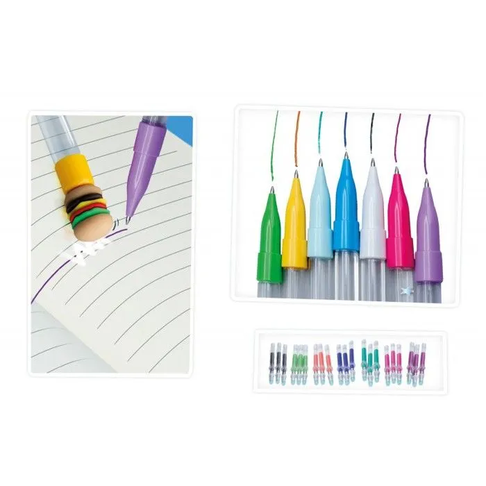 Fabrique à stylos - Buki France - Station de customisation - 12 crayons - 7 stylos - 6 ans et plus-4