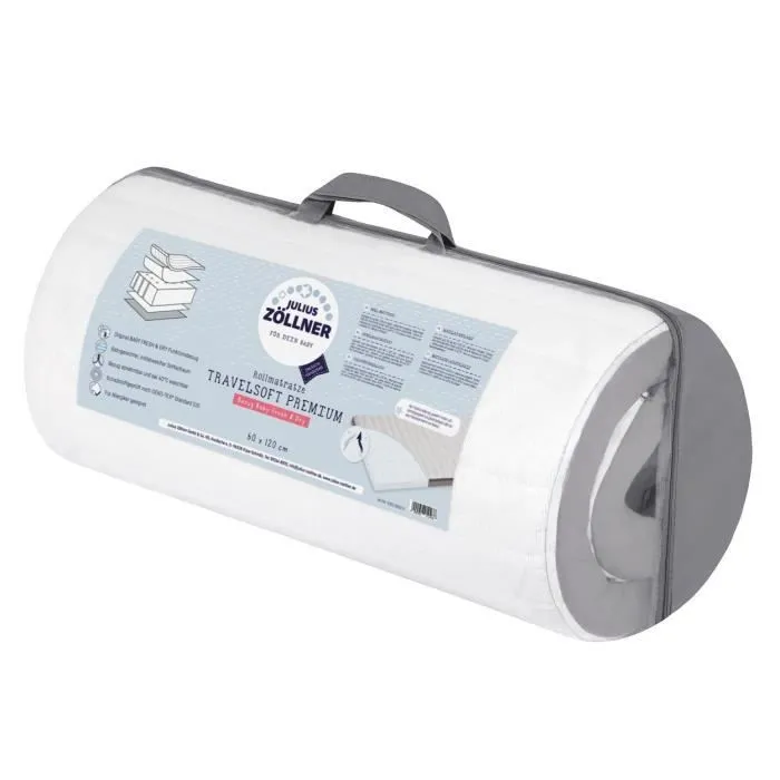 Lit de voyage Travel Soft Matelas Premium - Julius Zöllner - 60 x 120 cm - Mixte - Bébé-0