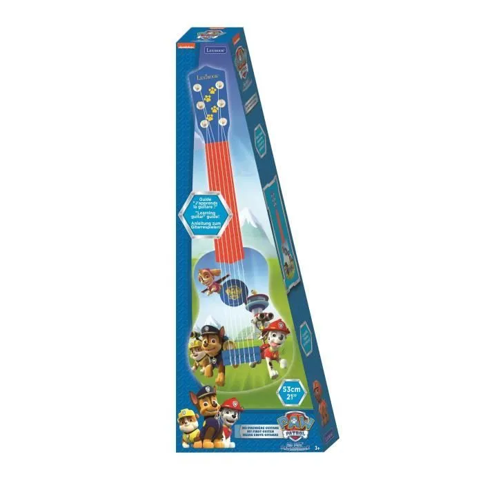 Lexibook - Ma première guitare Pat' Patrouille - 53 cm - Guide d'apprentissage inclus-1