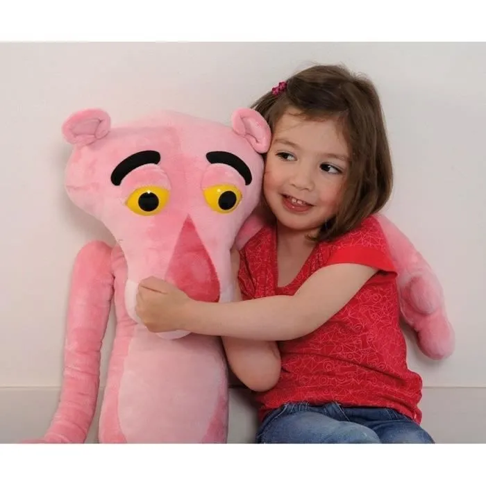 Bebeboutik Peluche La Panthere Rose JEMINI 110 cm Douceur extreme Pour enfant