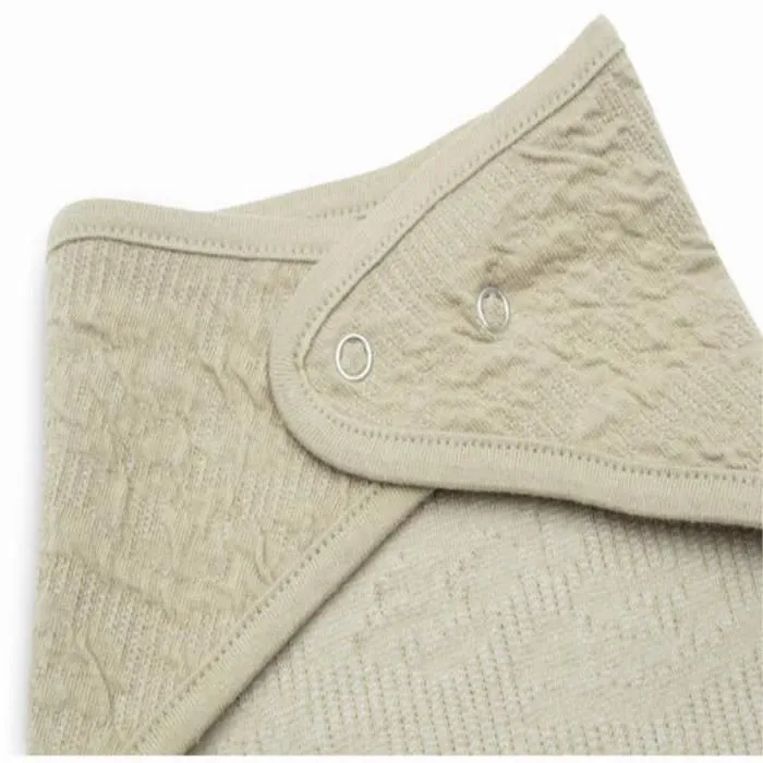 Bavoir Bandana Soft Waves - JOLLEIN - Vert Olive - 100% coton-jersey - Mixte-3
