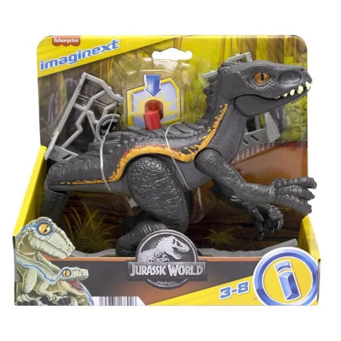 Fisher-Price-Indoraptor Imaginext-Figurine avec accessoires HRK70-0