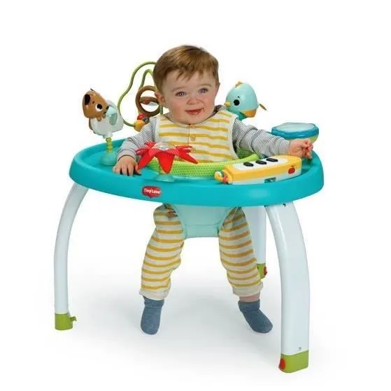 TINY LOVE Centre d'activités 5 en 1, Jouets, pousseur, évolutif table+chaise, 3 mois à 3 ans, Meadow days-5