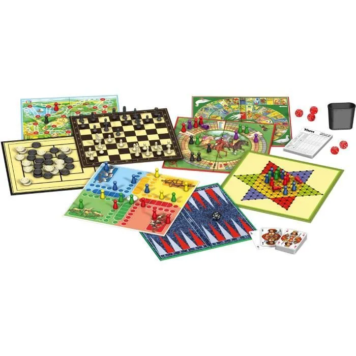Les grands classiques Jeux de Société - SCHMIDT SPIELE - Retrouvez les grands classiques du jeu dans cette collection !-1