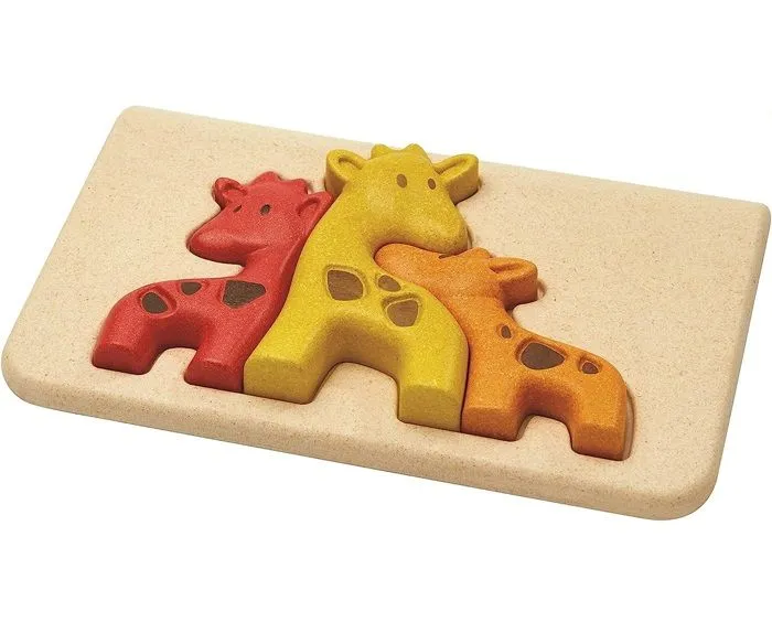 Puzzle Girafe - PLAN TOYS - Moins de 100 pièces - A partir de 12 mois - Animaux-3