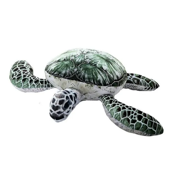Jouet en peluche - Non spécifié - Tortue de Mer - 55 cm - Vert - Mixte - À partir de 3 ans-0