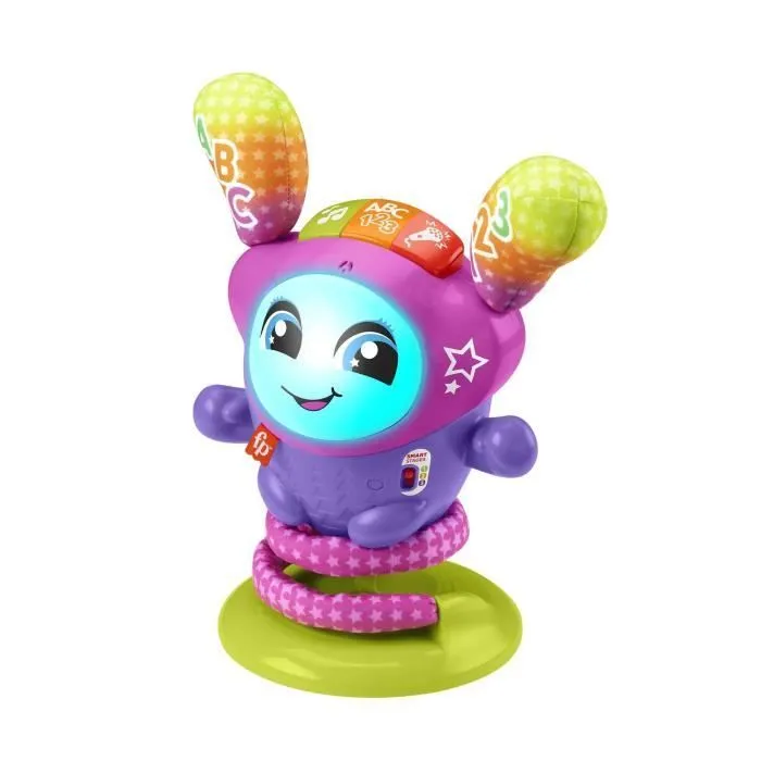 Fisher-Price-DJ le Robot Danseur à Rebond-Jouet d’éveil en français HRX19-1
